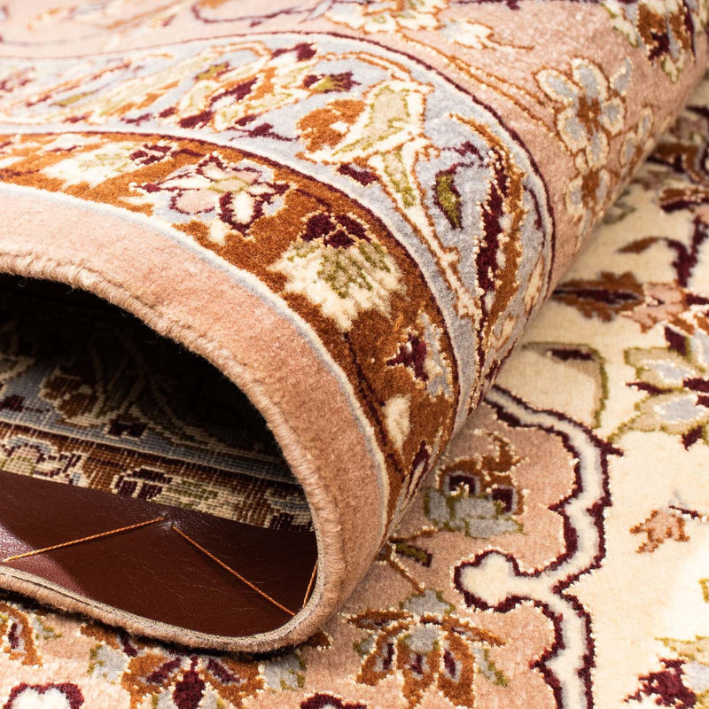 Isfahan Teppich 200x291cm - Perserteppich - hellbraun