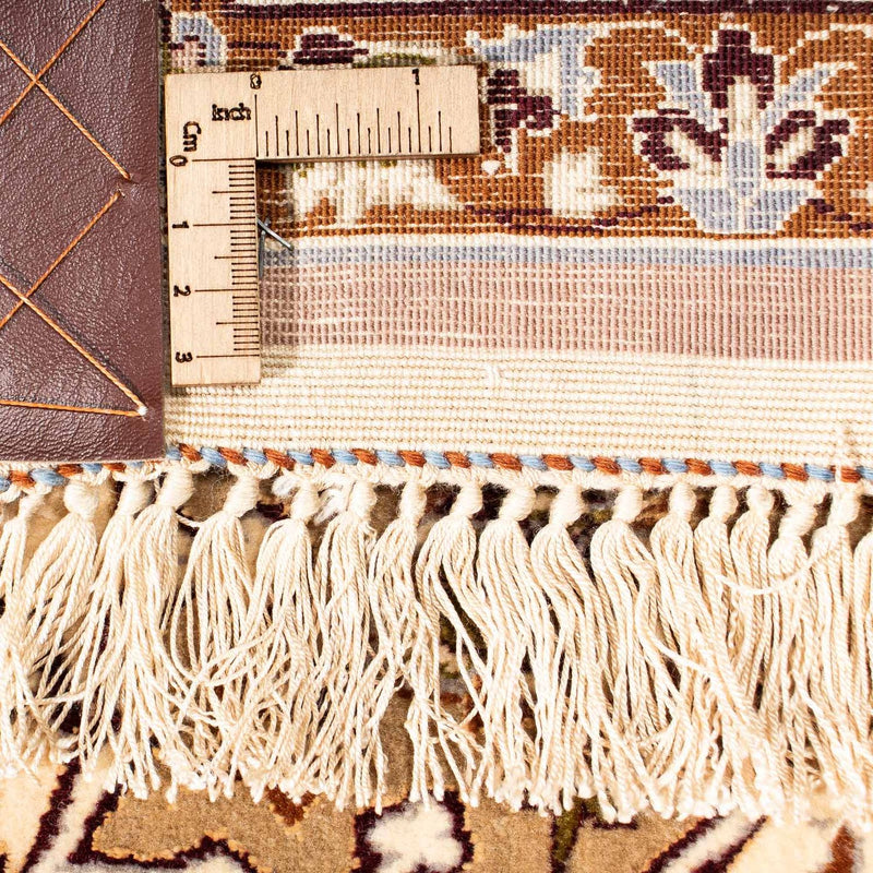 Isfahan Teppich 200x291cm - Perserteppich - hellbraun