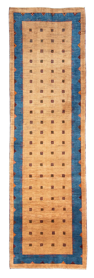Loribaft Teppich Perser 85x300cm - Orientteppich - hellbraun