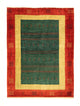 Gabbeh Teppich - Perser 127 x 181 cm - grün