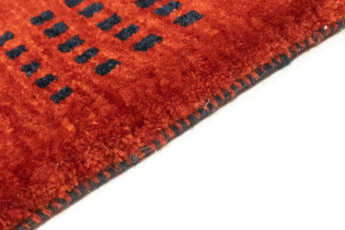 Gabbeh Teppich - Perser 127 x 181 cm - grün
