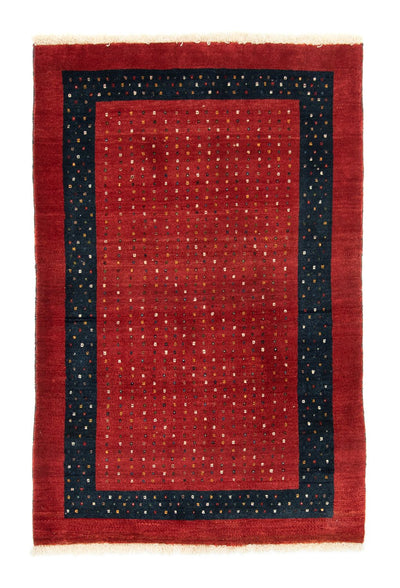 Loribaft Teppich Perser 103x155cm - Orientteppich - rot