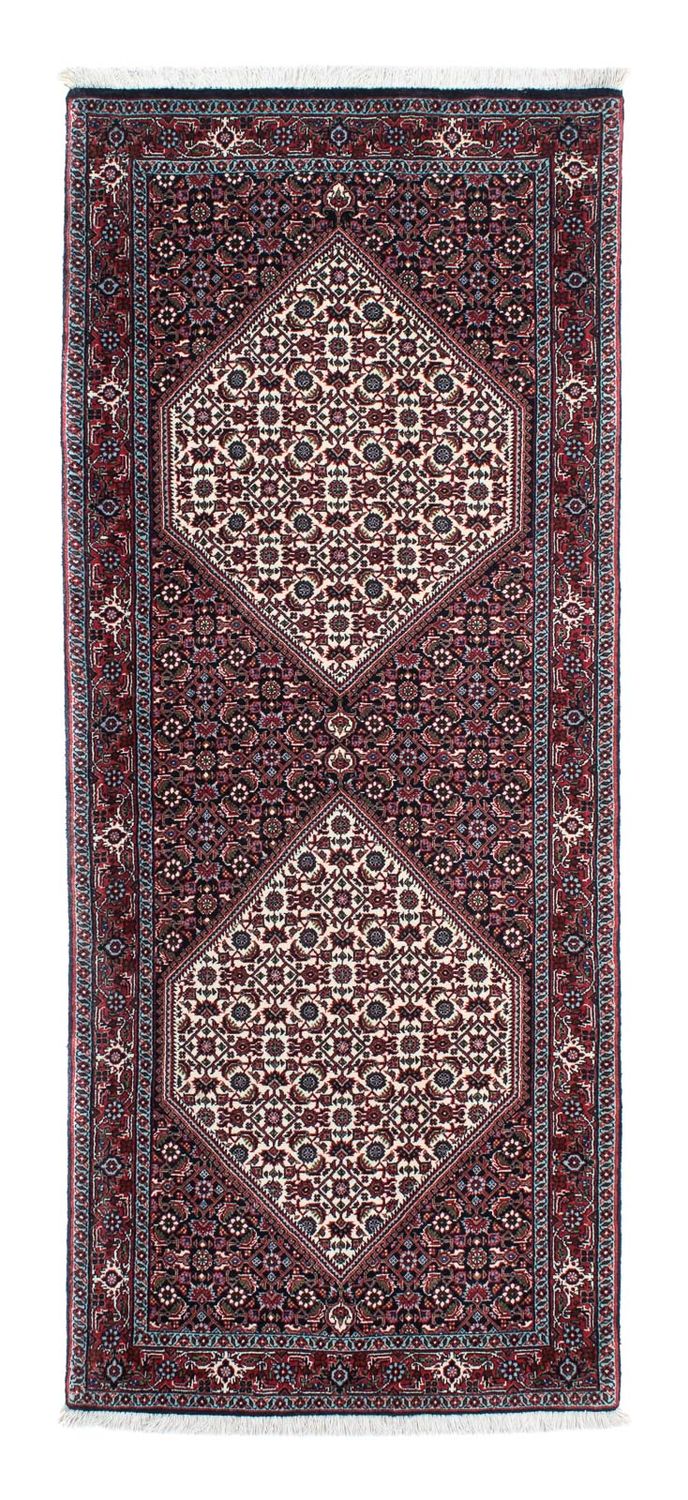 Perserteppich - Bidjar - Royal 79 x 194 cm - dunkelblau
