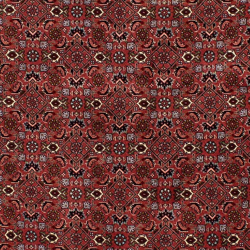 Bidjar Teppich 136x205cm - Perserteppich - dunkelrot