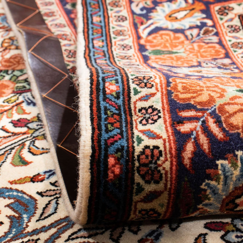 Bidjar Teppich 136x205cm - Perserteppich - dunkelrot