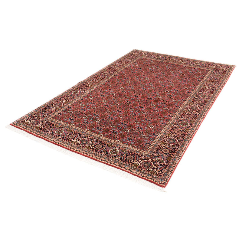 Bidjar Teppich 136x205cm - Perserteppich - dunkelrot