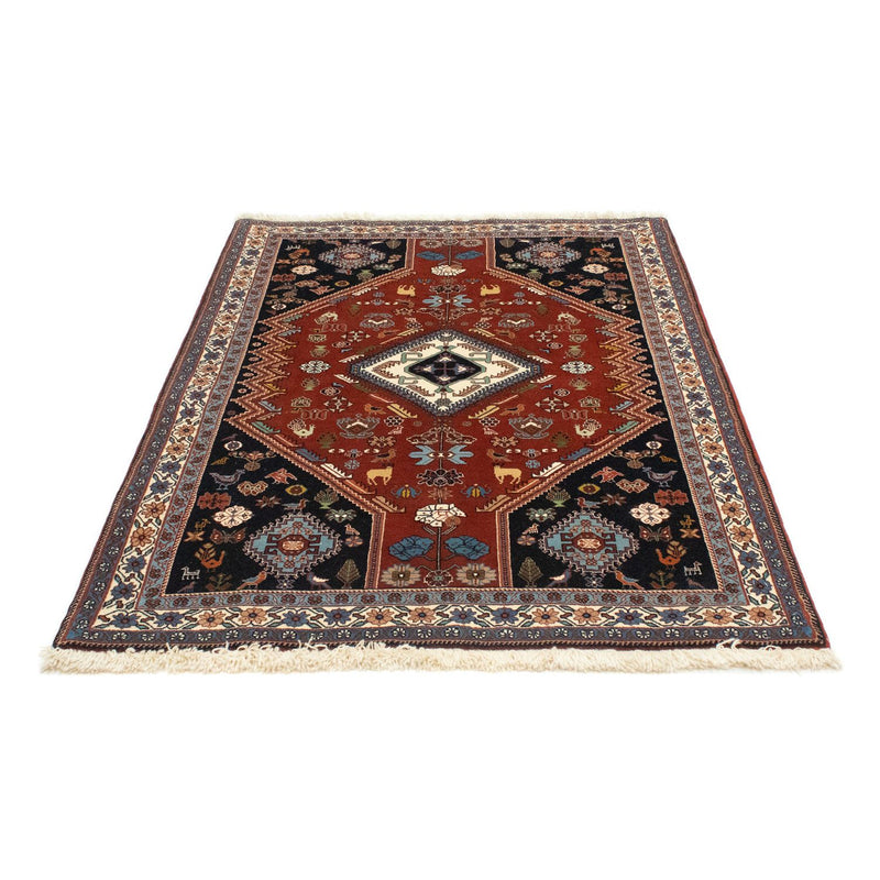 Ghashghai Teppich 112x152cm - Perserteppich - rot