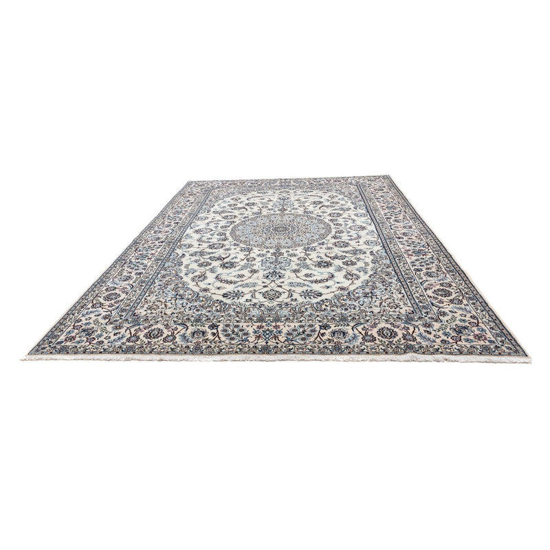 Nain - 9La Teppich 250x348cm - Perserteppich - silber
