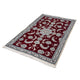 Nain Teppich 95x142cm - Perserteppich - dunkelrot