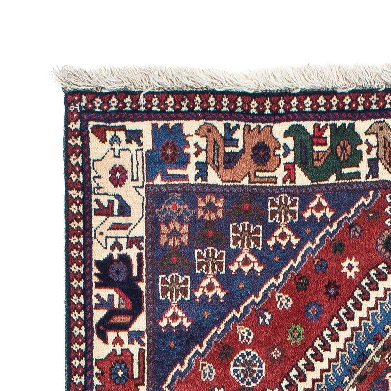 Moud Teppich 80x196cm - Perserteppich - rot