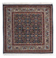 Moud Teppich 103x104cm - Perserteppich - dunkelblau
