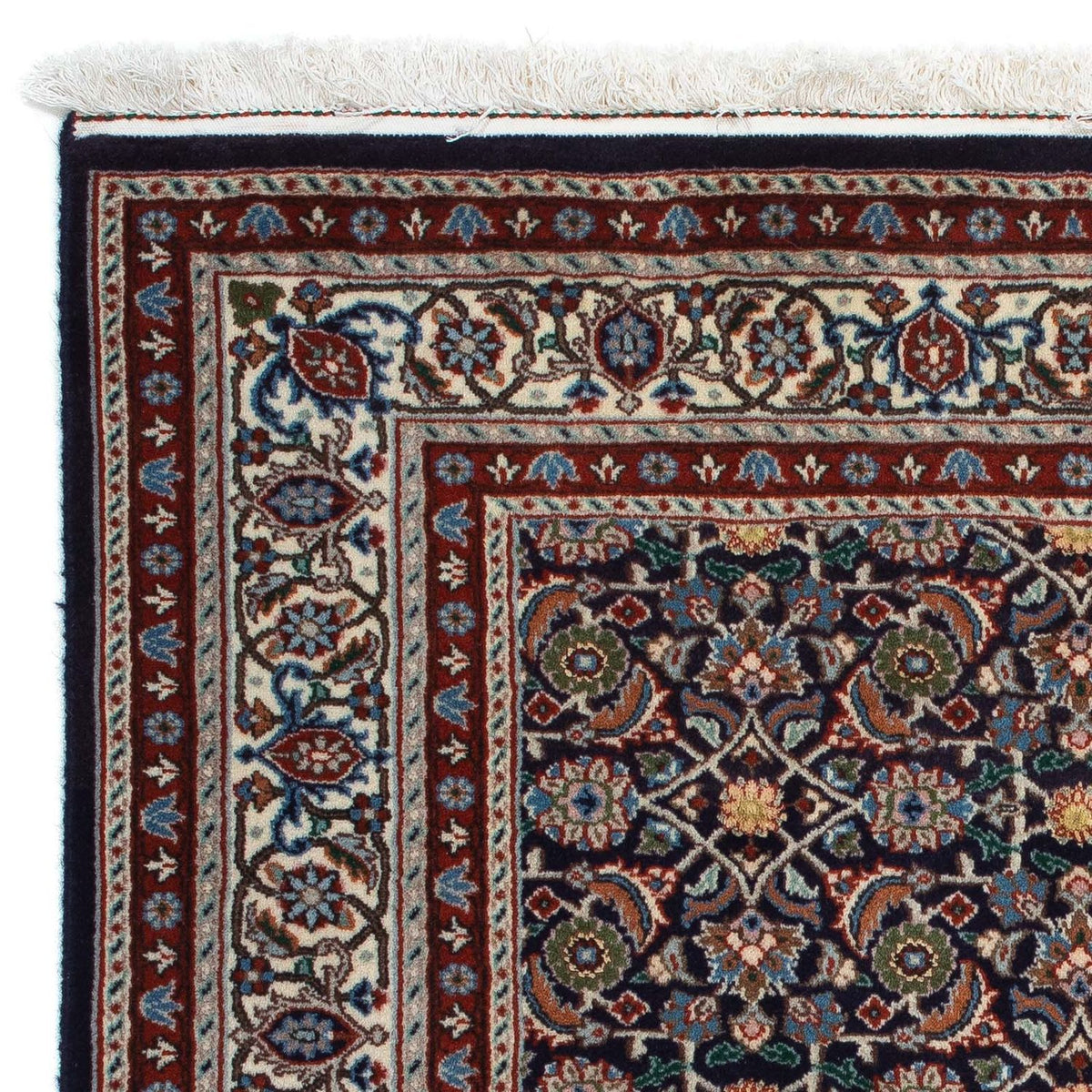 Moud Teppich 103x104cm - Perserteppich - dunkelblau