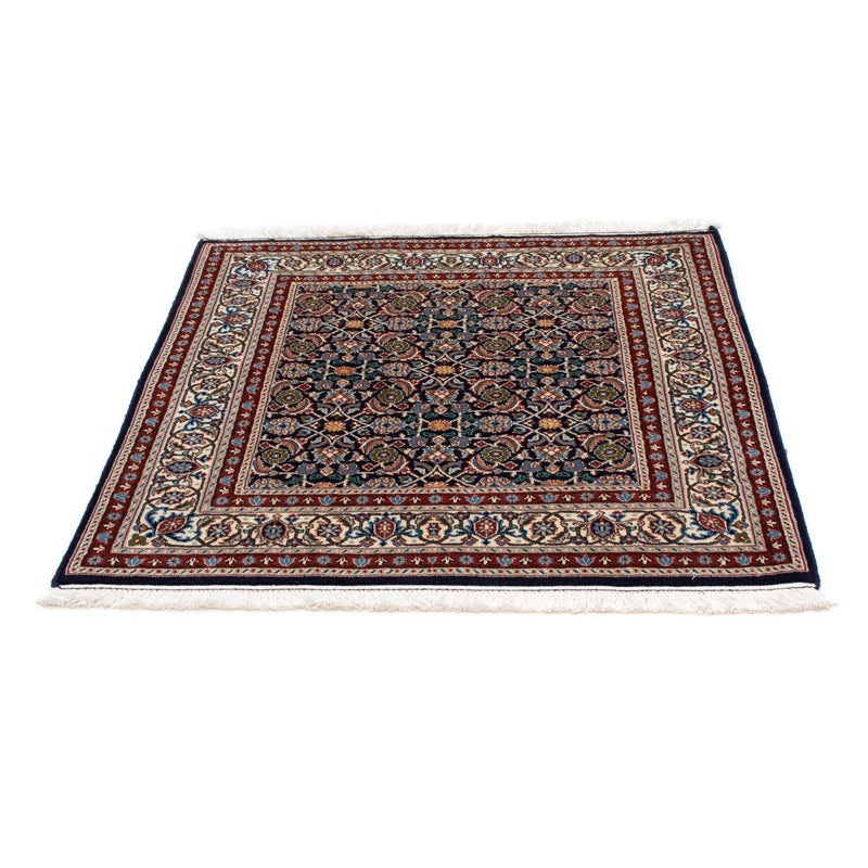 Moud Teppich 103x104cm - Perserteppich - dunkelblau