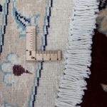 Nain Teppich 245x245cm - Perserteppich - dunkelrot