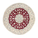Nain Teppich 245x245cm - Perserteppich - dunkelrot