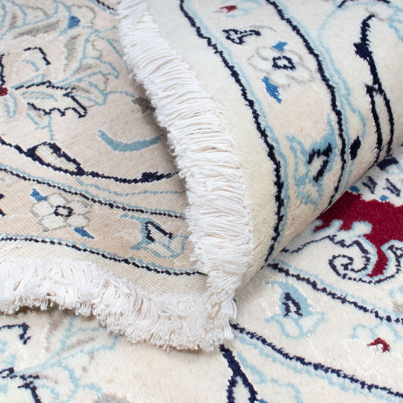 Nain Teppich 245x245cm - Perserteppich - dunkelrot