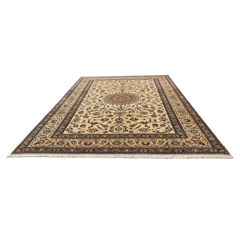 Nain - 9La Teppich 246x350cm - Perserteppich - dunkelbeige