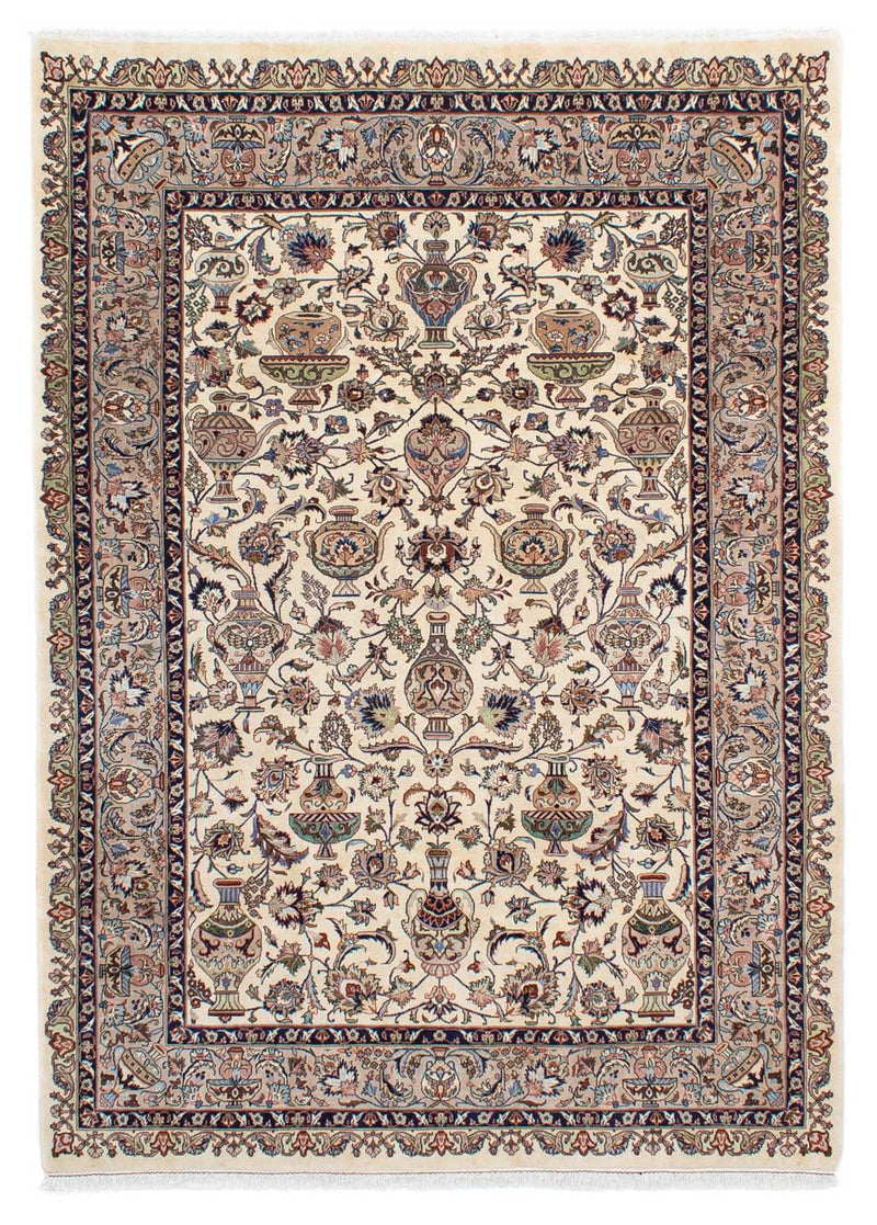 Kaschmar Teppich 204x280cm - Perserteppich - beige