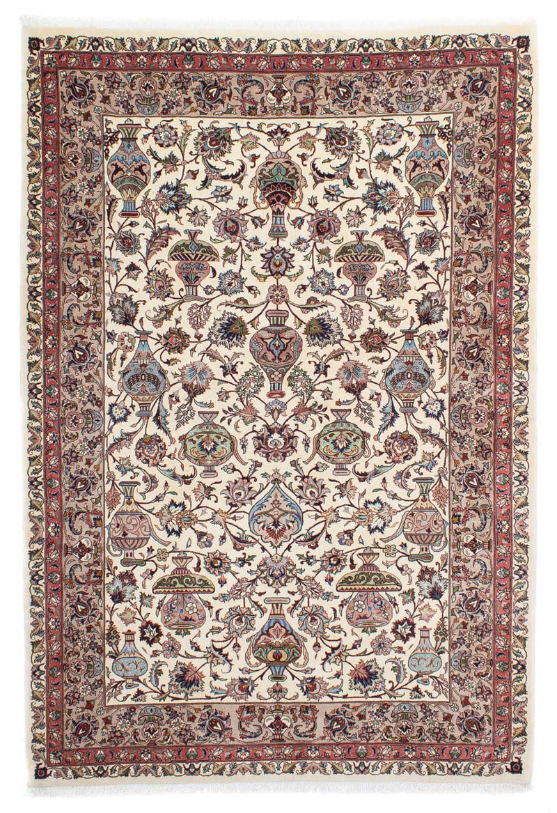 Kaschmar Teppich 200x290cm - Perserteppich - beige