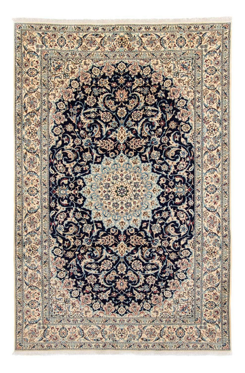 Nain - 9La Teppich 200x298cm - Perserteppich - dunkelblau