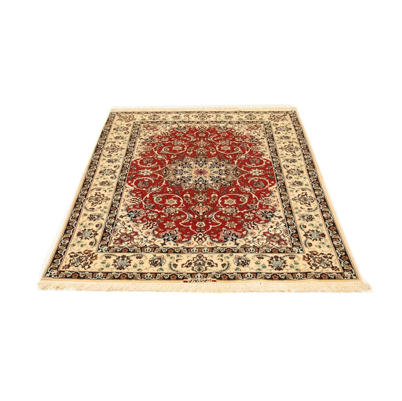 Isfahan Teppich 112x164cm - Perserteppich - rot