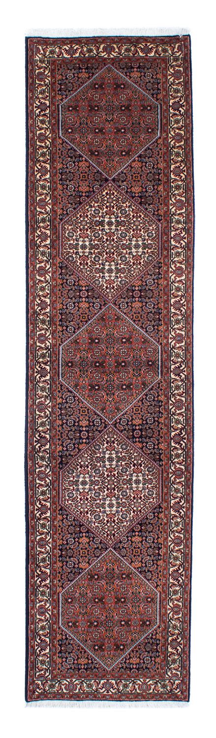 Perserteppich - Bidjar - Royal 70 x 291 cm - dunkelblau