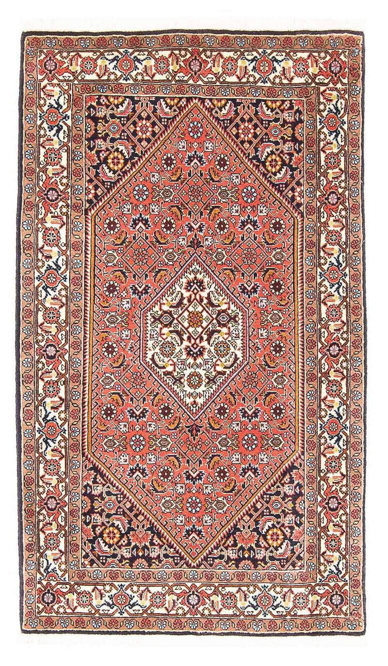 Bidjar - Zanjan Teppich 81x150cm - Perserteppich - hellrot