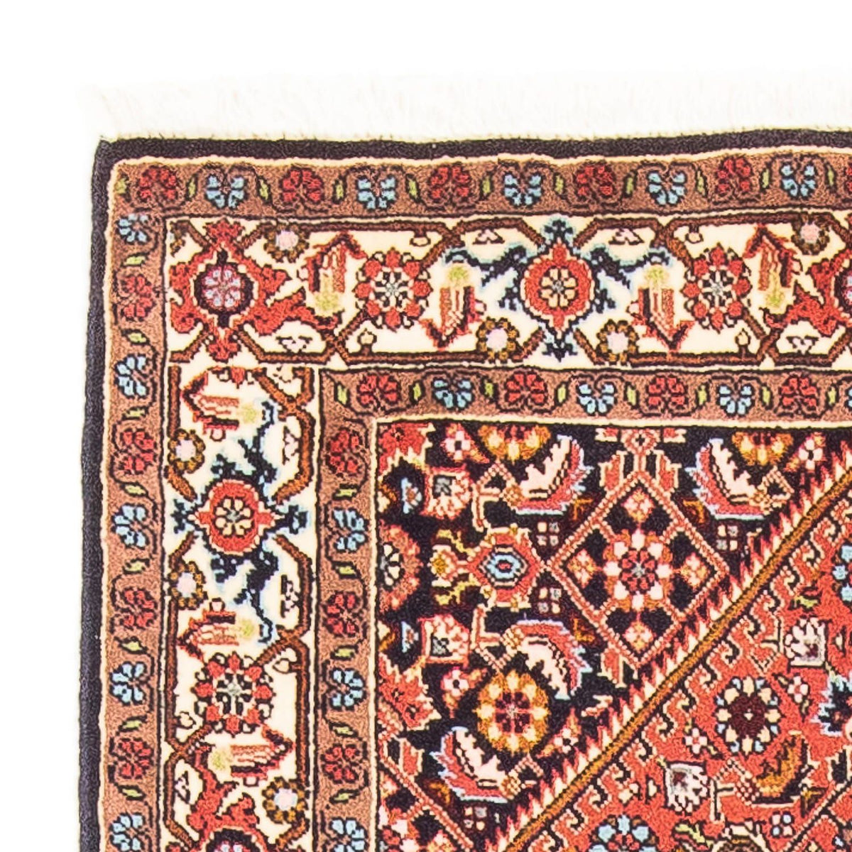 Bidjar - Zanjan Teppich 81x150cm - Perserteppich - hellrot