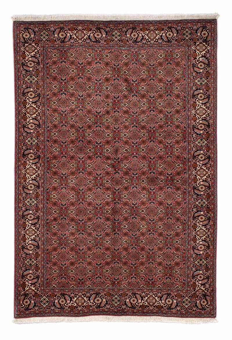 Bidjar Teppich 170x246cm - Perserteppich - dunkelrot