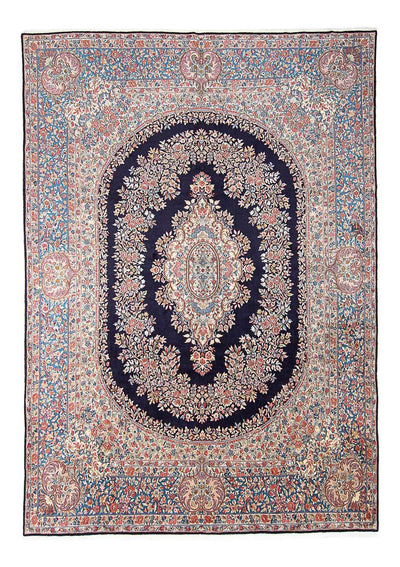 Rafsanjan Teppich 292x398cm - Perserteppich - dunkelblau