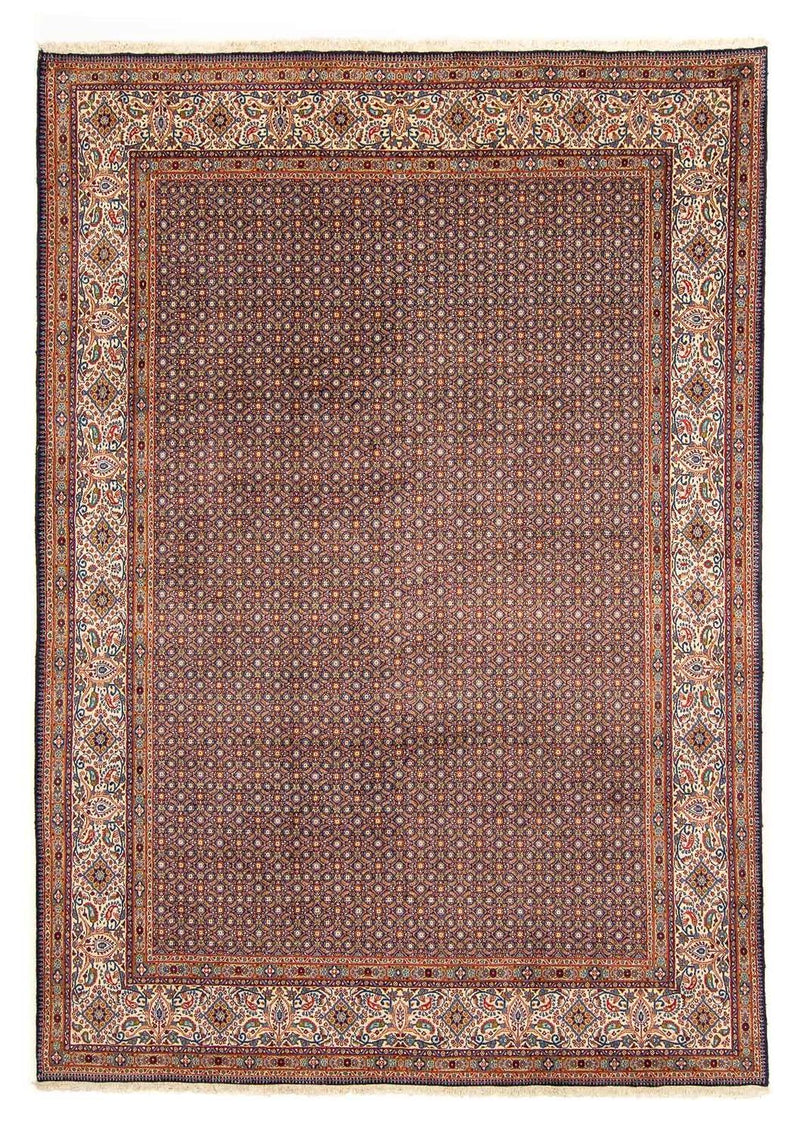Moud Teppich 246x346cm - Perserteppich - dunkelbraun