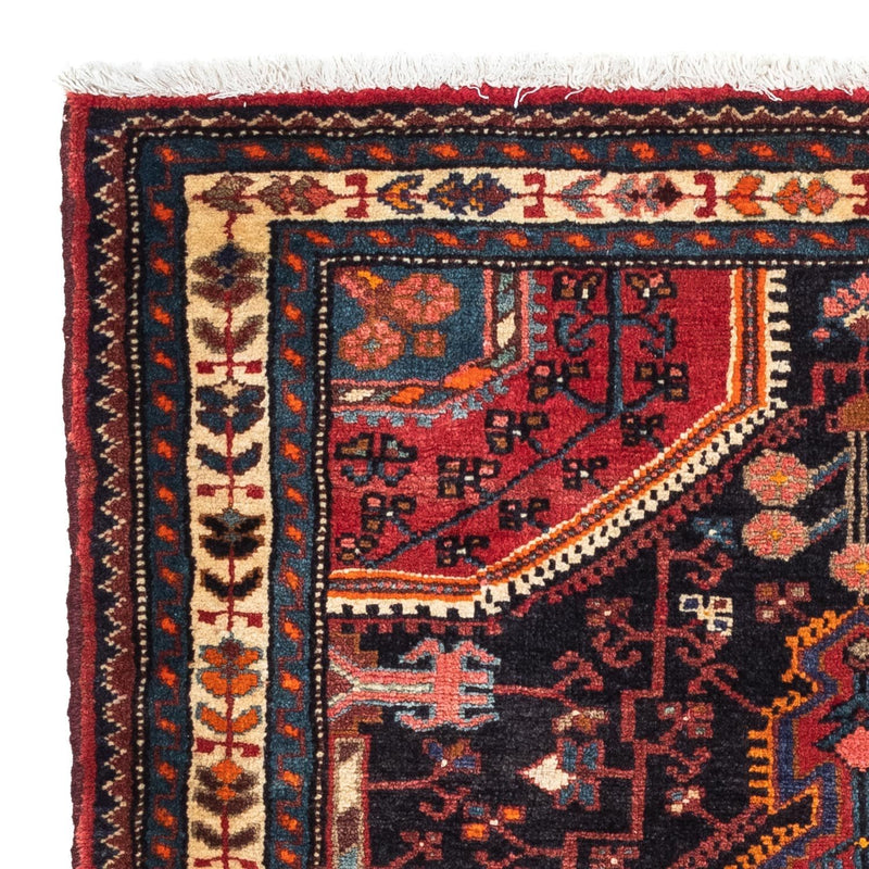 Perserteppich - Nomadic 90 x 127 cm - dunkelrot