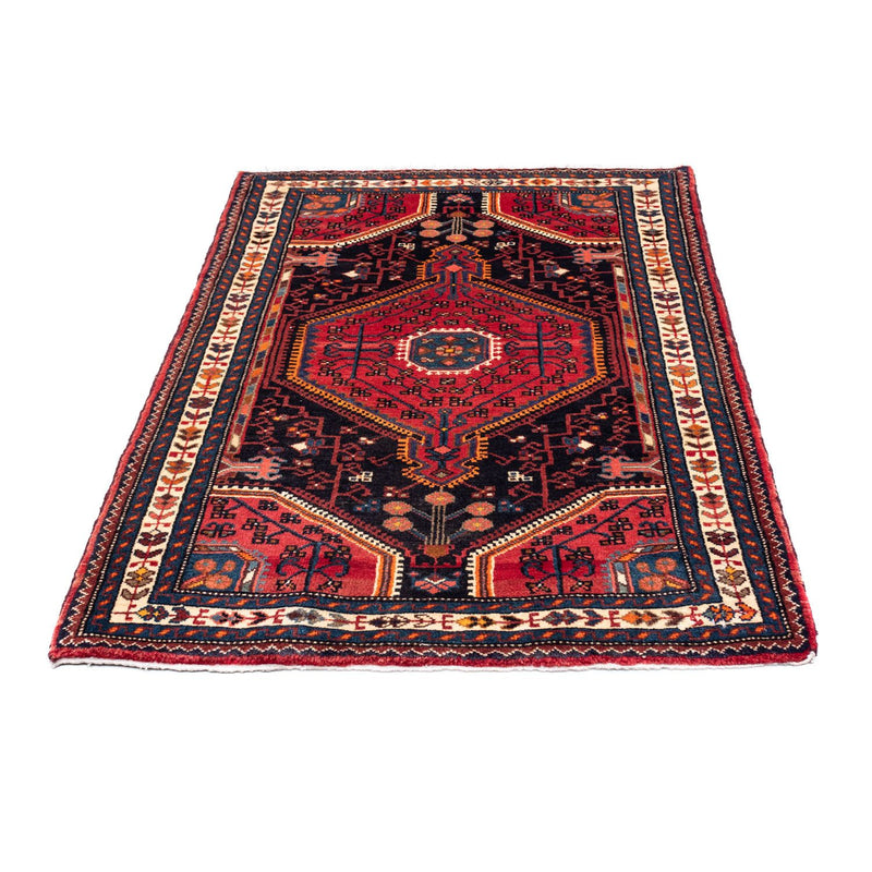 Perserteppich - Nomadic 90 x 127 cm - dunkelrot