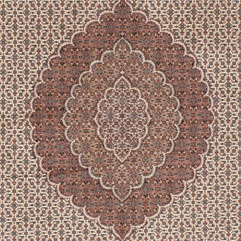Täbriz Teppich 168x237cm - Perserteppich - hellbraun