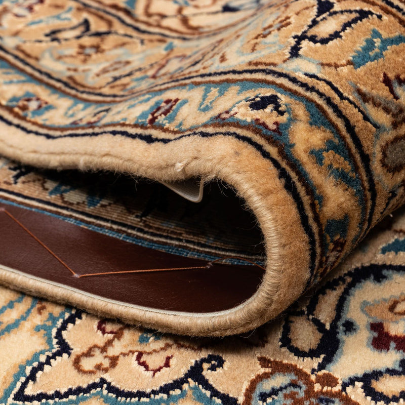 Nain - 9La Teppich 246x373cm - Perserteppich - dunkelbeige