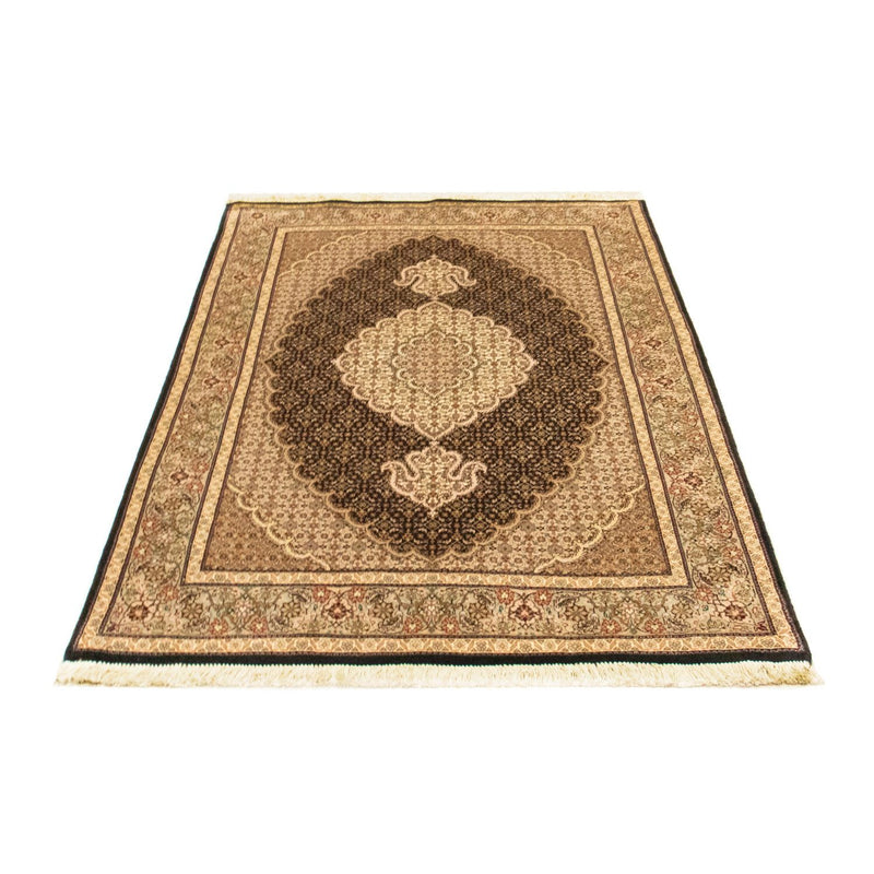 Täbriz Teppich 100x158cm - Perserteppich - schwarz