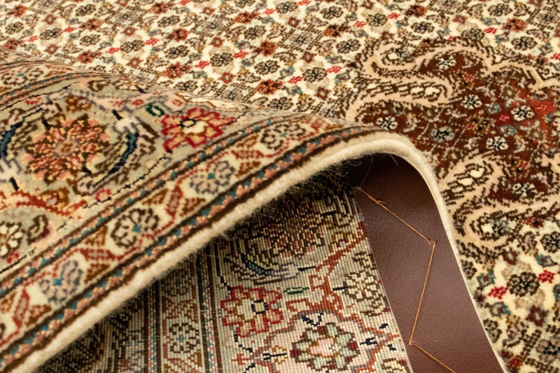 Täbriz - 50 Raj Teppich 103x165cm - Perserteppich - beige