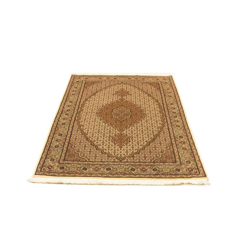 Täbriz - 50 Raj Teppich 100x154cm - Perserteppich - beige