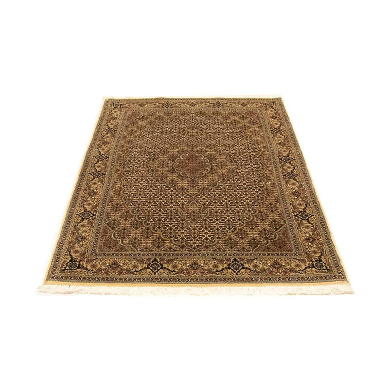 Täbriz - 50 Raj Teppich 102x153cm - Perserteppich - beige
