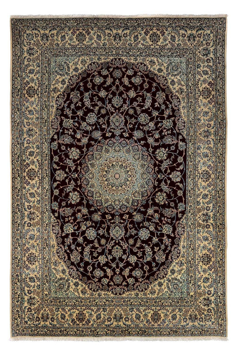 Nain - 9La Teppich 248x355cm - Perserteppich - schwarz