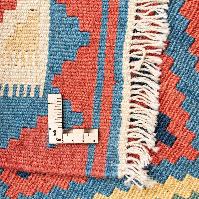 Kelim Teppich - Oriental 130 x 173 cm - blau
