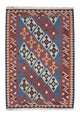 Kelim Teppich - Oriental 123 x 183 cm - blau