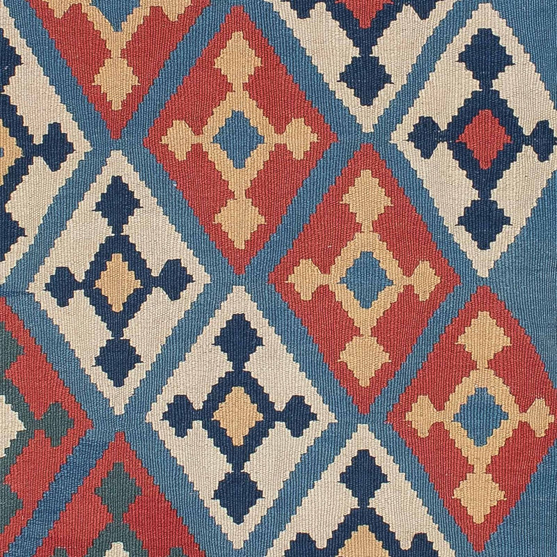 Kelim Teppich - Oriental 123 x 183 cm - blau