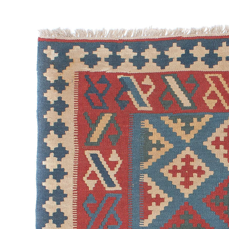 Kelim Teppich - Oriental 128 x 178 cm - blau