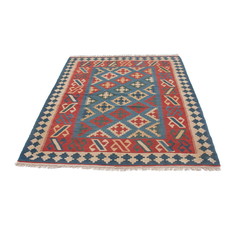 Kelim Teppich - Oriental 128 x 178 cm - blau
