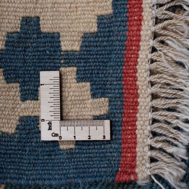 Kelim Teppich - Oriental 128 x 178 cm - blau