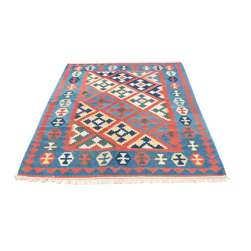 Kelim Fars Teppich 125x173cm - rot