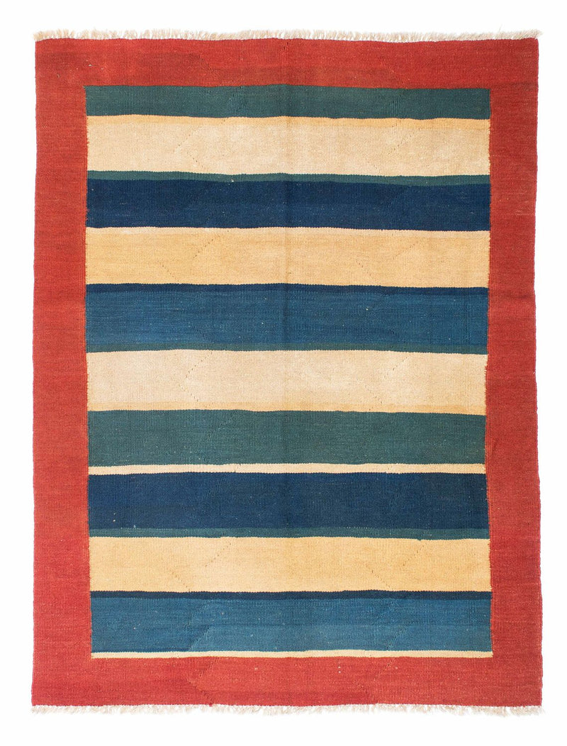 Kelim Teppich - Oriental 152 x 198 cm - rot