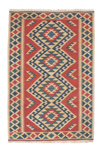 Kelim Teppich - Oriental 100 x 150 cm - mehrfarbig – product image