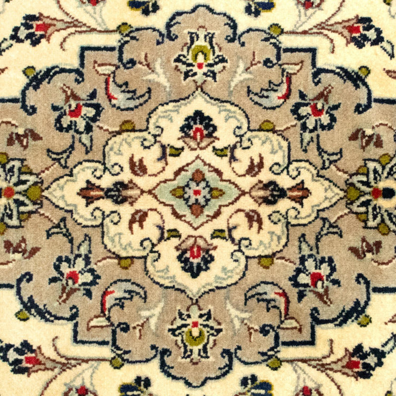 Keshan Teppich 138x213cm - Perserteppich - beige